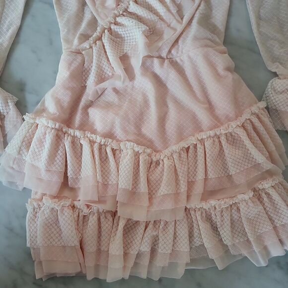 HAH Blush Dress SIZE S - Picture 4 of 6